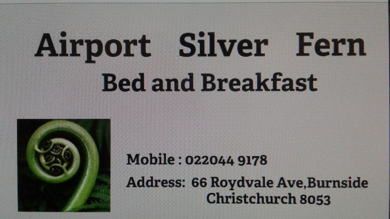Airport Silver Fern Accommodation Крайстчърч Екстериор снимка